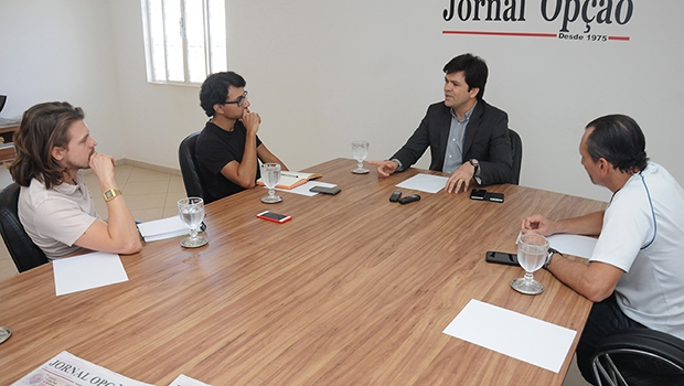 Secretário de Saúde de Goiânia, Fernando Machado: “Iris Rezende se mostrou como um ótimo gestor. Ele ainda não se colocou como pré-candidato à Prefeitura, mas se ele voltasse, seria ótimo para a cidade” | Foto: Renan Accioly 