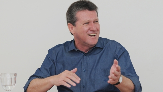 Giuseppe Vecci em entrevista ao Jornal Opção | Foto: Renan Accioly 