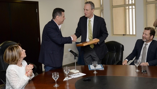 Governador Marconi Perillo e presidente do Banco Mundial, | Foto: Divulgação
