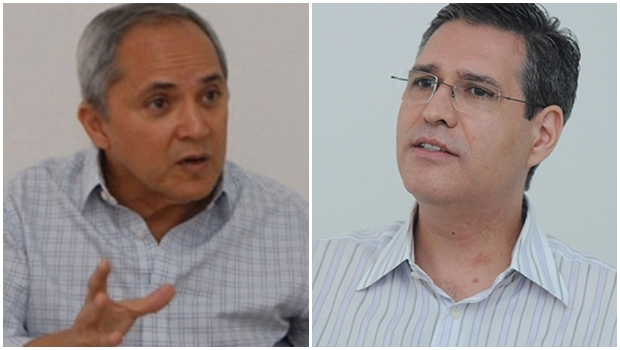 Pré-candidatos Luiz Bittencourt e Francisco Jr