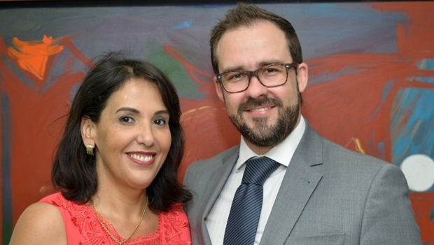 Simone Gomes e o presidente Lúcio Flávio | Foto: OAB Que Queremos