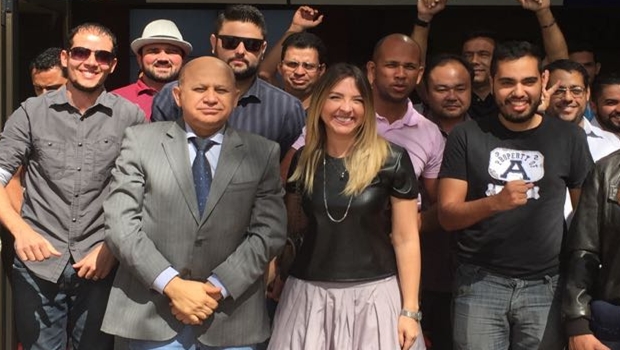 Motoristas do Uber participaram de audiência na manhã desta quarta-feira (29/6) na Câmara Municipal| Foto: Reprodução /Assessoria