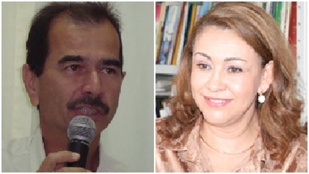 José Luiz e Sirlene Borba: a experiência e o novo na tentativa de derrotar o candidato do PMDB
