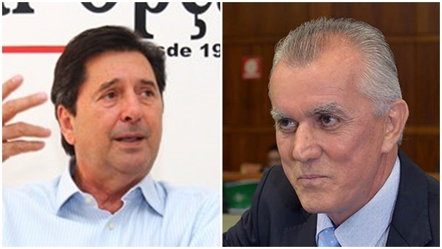 Maguito Vilela e Victor Priori