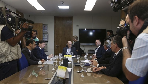 Ministro da Fazenda e presidente da Câmara se reuniram nesta squarta-feira | Foto: Elza Fiúza/Agência Brasil