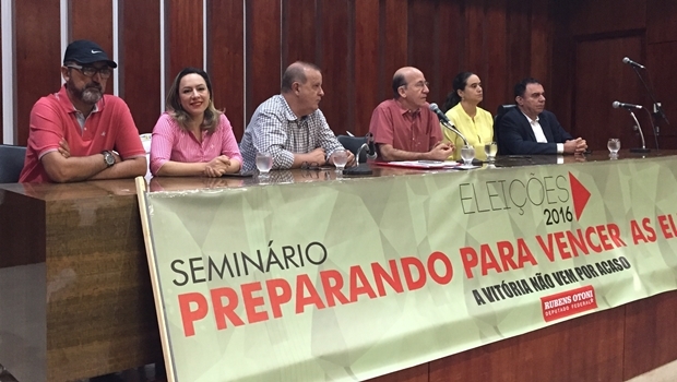 Abertura do seminário promovido pelo deputado federal Rubens Otoni, na Assembleia Legislativa | Foto: Alexandre Parrode 