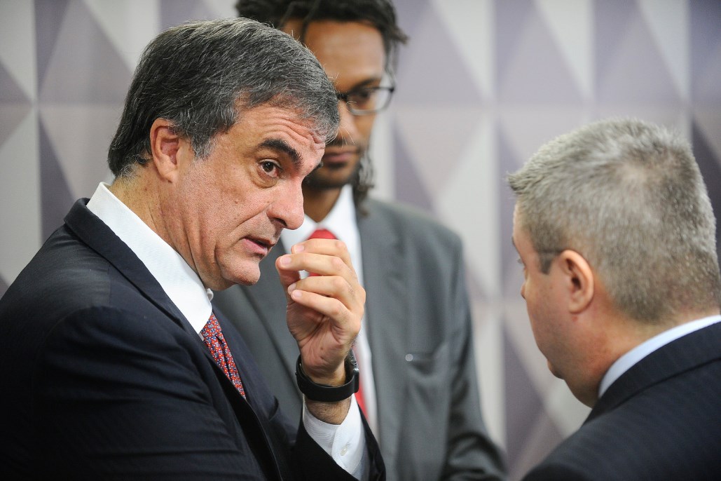 Ex-ministro José Eduardo Cardozo representou Dilma durante sessão nesta quarta | Foto: Agência Senado