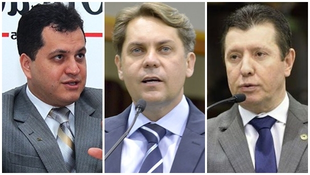 PMDB deve confirmar os nomes de Agenor Mariano, Bruno Peixoto e José Nelto como pré-candidatos do partido para Goiânia | Fotos: Fernando Leite / Divulgação Assembleia Legislativa de Goiás