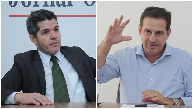 Delegado Waldir e Vanderlan Cardoso | Fotos: Renan Accioly/ Jornal Opção 