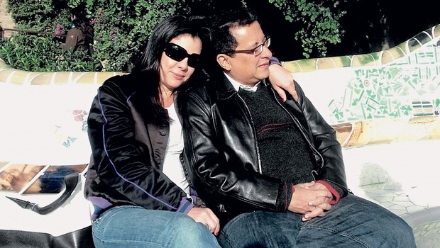 João Santana e a esposa | Foto: Arquivo pessoal