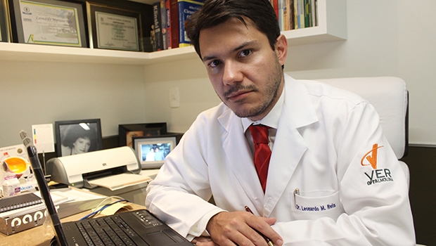 Presidente em exercícid o Cremego, Leonardo Reis | Foto: Fotos: Renan Accioly/Jornal Opção