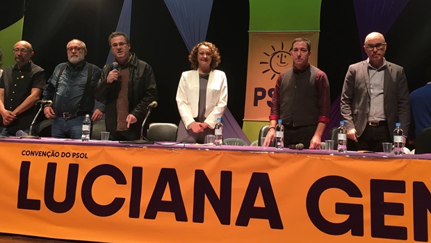 Convenção do Psol em Porto Alegre confirmou candidatura de Luciana Genro | Foto: Divulgação / Facebook