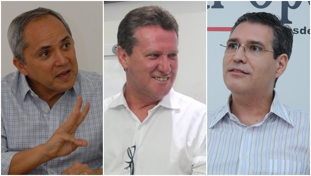 Bittencourt, Vecci e Francisco Jr. | Fotos: Jornal Opção