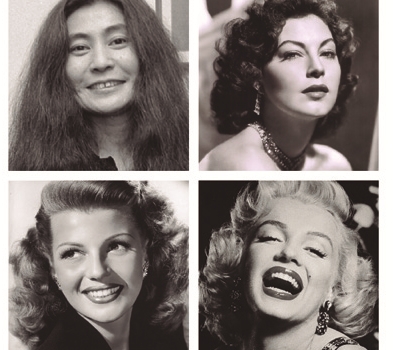 Yoko Ono, Ava Gardner, Rita Hayworth e Marilyn Monroe: seduziram homens ricos e famosos (como John Lennon e Sinatra)