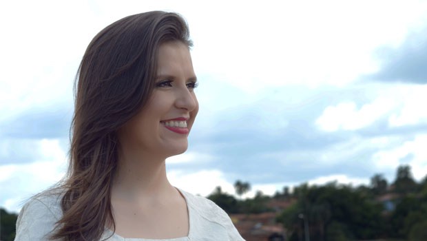 Nárcia Kelly, candidata a prefeito de Bela Vista de Goiás pelo PTB, trabalha por uma campanha pacífica