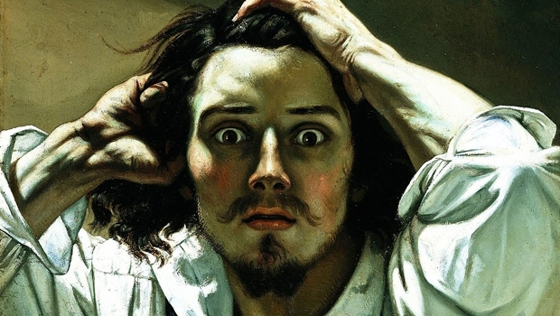 The Desperate Man, Gustave Courbet
