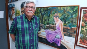 Amaury Menezes: "Poteiro nunca foi um artista naïf, ele é um pintor primitivo" | Foto: Fernando Leite / Jornal Opção