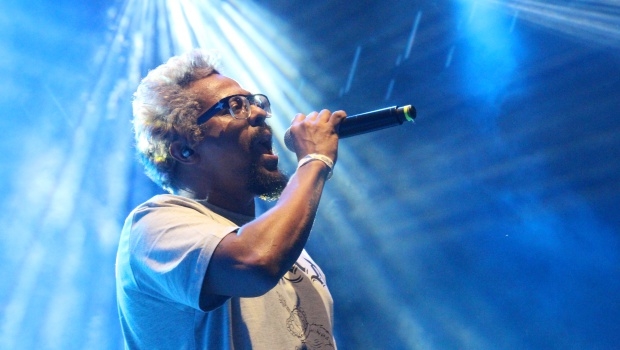 Gustavo Black Alien trouxe seu rap e história na turnê de No Princípio Era O Verbo - Babylon By Gus Volume 2 | Foto: Bruna Aidar/Jornal Opção