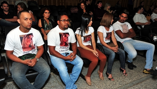 Família de Lilian Sissi assiste a julgamento de Tiago Henrique Gomes da Rocha, acusado de homicídio | Foto: Hernany César – Centro de Comunicação Social) 