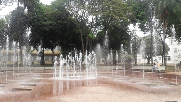 Fontes luminosas integram programa de revitalização da Praça Cívica | Foto: Divulgação 