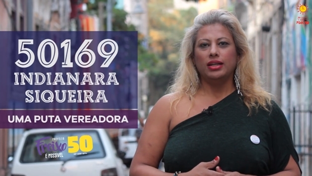 Indianara Siqueira é ativista da causa LGBT e candidata a vereadora pelo PSOL | Foto: Reprodução / Facebook