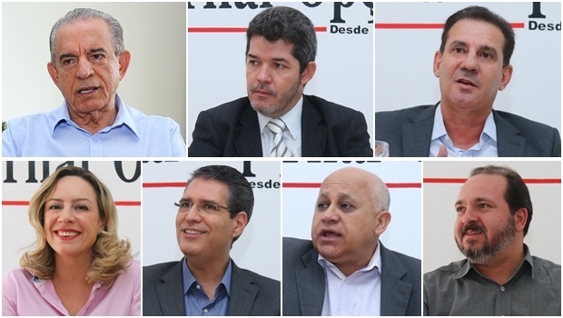 Candidatos à Prefeitura de Goiânia | Fotos: Jornal Opção
