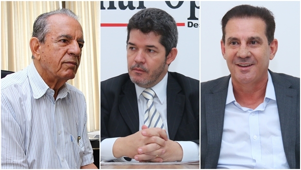 Vanderlan Cardoso , Waldir Soares e Iris Rezende: a tendência é que os eleitores julguem eles, e não suas alianças políticas