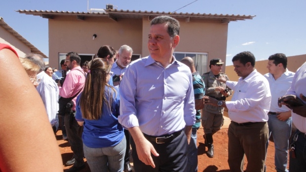  Governador elogiou qualidade das casas do residências | Foto: Reprodução