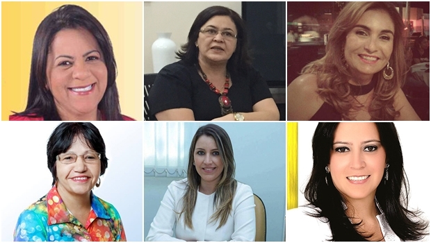 Solange Bertulino/Uruaçu; Selma Bastos/Goiás; Ludmila/Ipameri; Cleide do Gulla’s/Pires do Rio; Ellen de Lima/Piracanjuba; Dra. Flavia/Mineiros | Fotos: Divulgação/ Reprodução