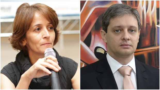 Vice-presidente e presidente do IGDP, Tatiana Aires e Hallan Rocha | Fotos: reprodução