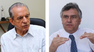 Iris Rezende e Ronaldo Caiado: se perder a Prefeitura de Goiânia, o primeiro poderá detonar a candidatura do senador para o governo de Goiás em 2018. Líder do DEM está nas mãos do ex-prefeito