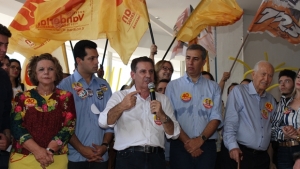 O candidato a prefeito Vanderlan Cardoso lembra que é preciso investir na cidade como um todo