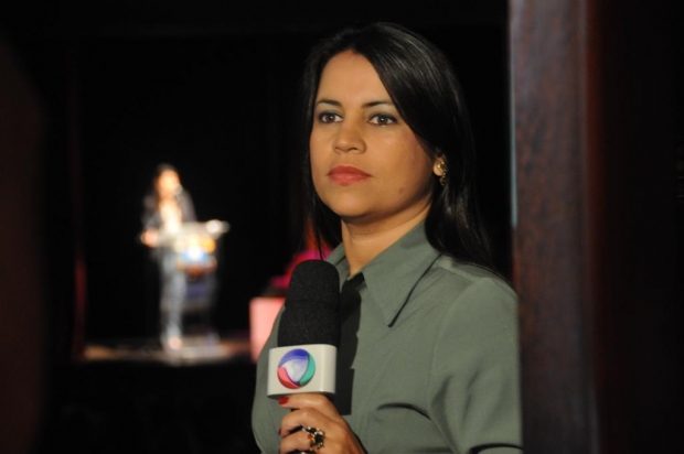 Mariane Ferreira: jornalista do primeiro time da TV Record | Foto de seu Facebook