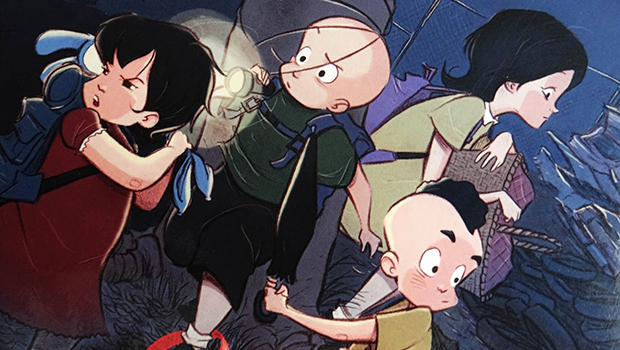 Escrita e desenhada por Vitor e Lu Cafaggi, a premiada “Turma da Mônica – Laços” é fiel aos personagens originais
