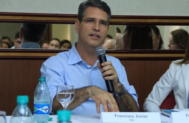 Francisco Jr. durante participação no evento | Foto: Rafael Batista