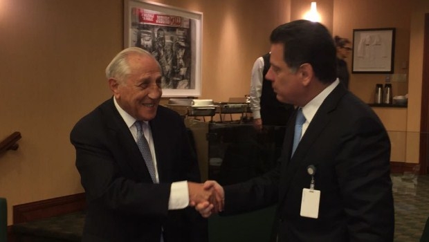 Marconi durante missão internacional | Divulgação