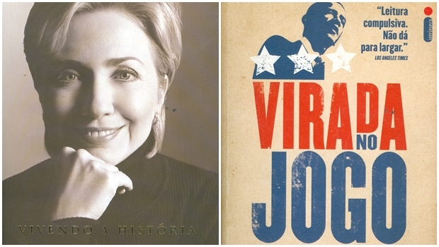 Dois livros contam um pouco das estripulias sexuais do ex-presidente Bill Clinton. O livro de Hillary Clinton é mais moderado, mas mostra sua irritação com as infidelidades do marido. Ele continua mulherendo