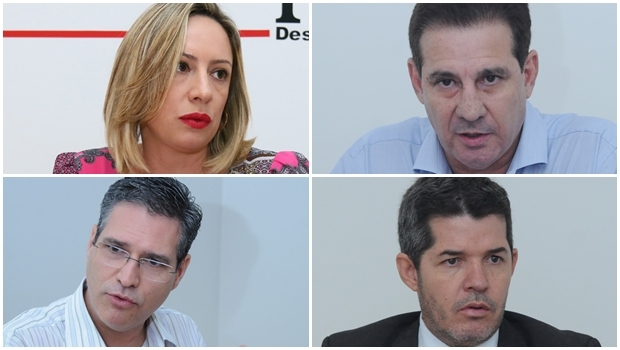 Vanderlan Cardoso, do PSB, Waldir Soares, do PR, Adriana Accorsi, do PT, e Francisco Júnior, do PSD: por que não dar uma chance de o novo mostrar se tem mesmo algum valor?
