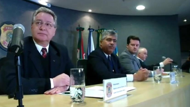 Coletiva de imprensa sobre a Operação Arquivo X, 34ª fase da Lava Jato | Foto: Reprodução Assessoria/PF