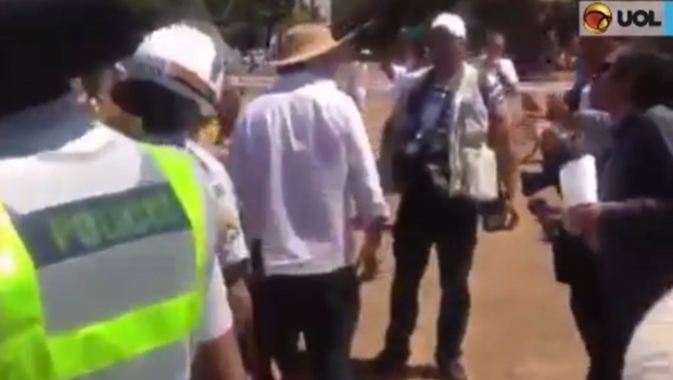 Imagens do vídeo postado pelo UOL 