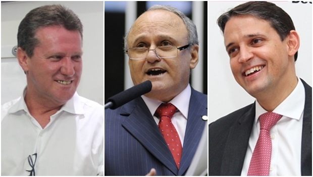 Giuseppe Vecci, Valdivino Oliveira e Thiago Peixoto