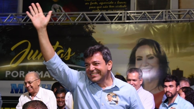 Vinícius Luz durante evento da campanha | Foto: reprodução