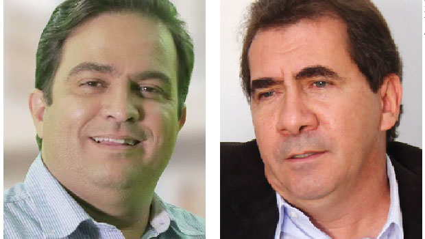 Roberto do Orion, do PTB, e João Gomes, do PT: o “Eleitor Invisível” fez das suas em Anápolis, puxando o favorito para baixo e abrindo espaço para o novo. O partido do segundo colaborou para “derrubá-lo”