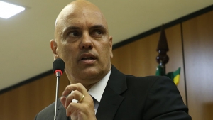 Ministro Alexandre de Moraes, “chefete de polícia” para o senador: intimidação visa alertar Temer | Foto: José Cruz/Agência Brasi