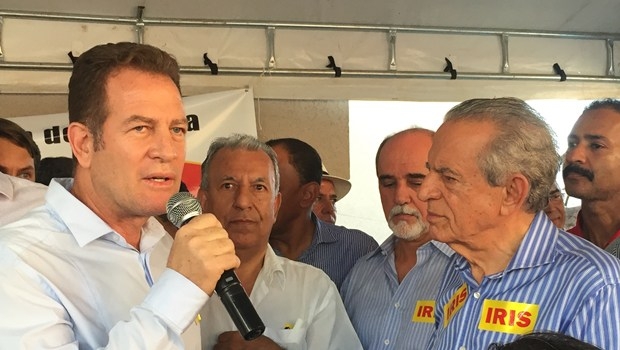 Major Araújo e Iris Rezende: o primeiro é conhecido como o novo Paulo Garcia