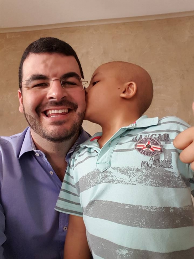 Rodrigão e Rodriguinho Carvelo: pai e filho | Foto:  Facebook do vice-prefeito de Catalão