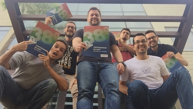 Equipe da AMP comemora prêmio | Foto: reprodução