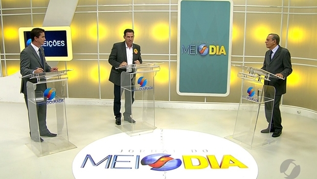 Debate 2º turno Goiânia TV Serra Dourada | Foto: reprodução/Twitter
