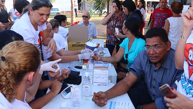 Salve Seu Coração, evento ocorrido em Aparecida de Goiânia, orientou moradores sobre possíveis transtornos cardíacos