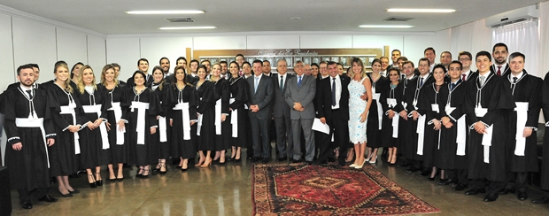 Cerimônia de posse foi nesta sexta-feira | Foto: Ascom / TJGO